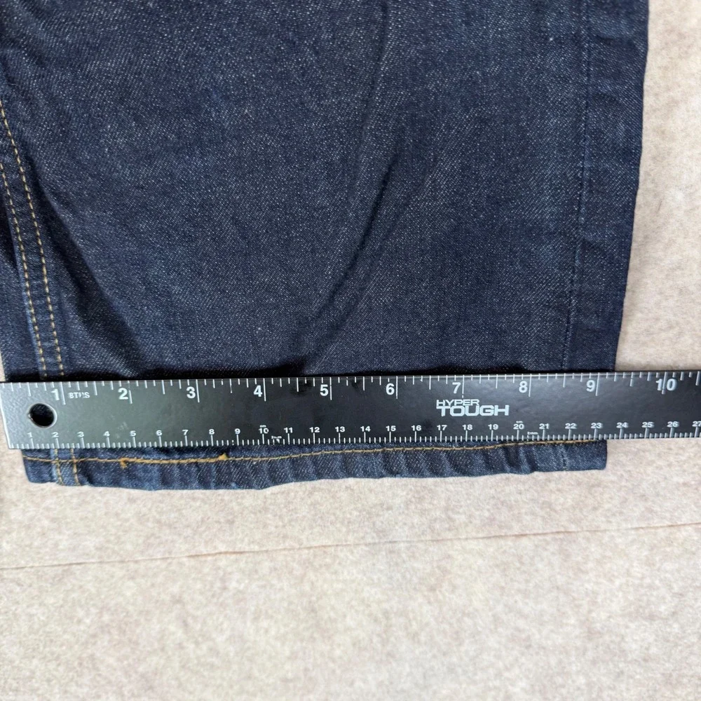 Levi 527 Slim Bootcut Jeans 36x32 Dark Wash Indigo Denim Pants Workwear
